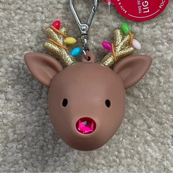 Bath & Body Works Light-Up Holiday Reindeer PocketBac Holder - Picture 5 of 16